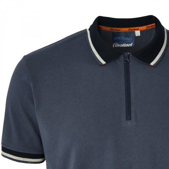 Herren Poloshirt Chill Marine - Molinel