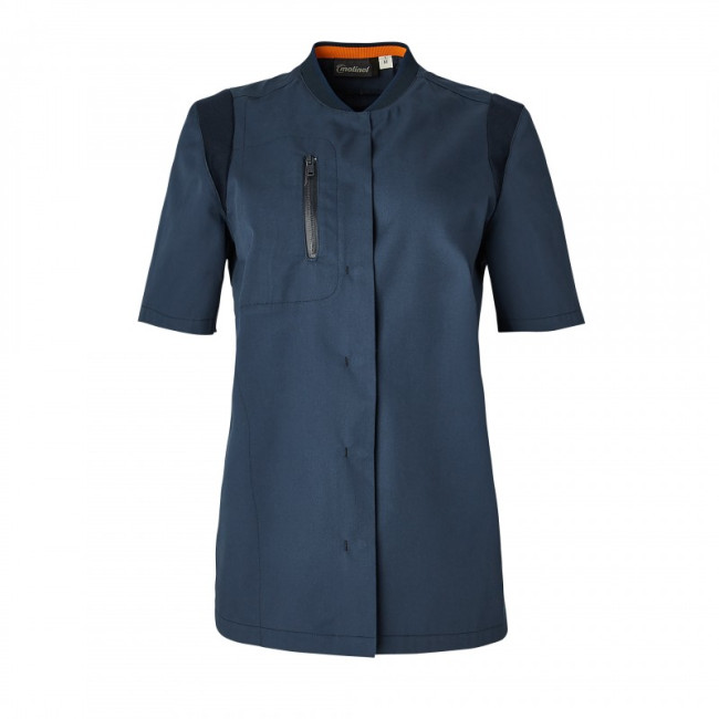 Veste manches courtes Chill femme marine lavé - Molinel