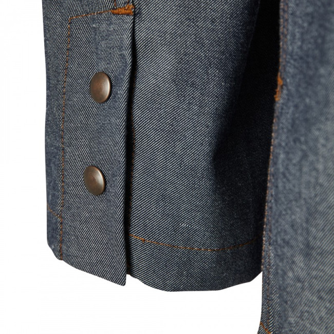 Veste manches longues Authentique homme denim bleu - Molinel