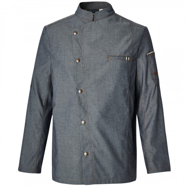 Lange mouwen jas Authentiek heren denim blauw - Molinel