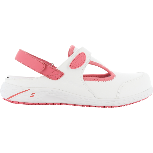 Saboty robocze Carly OB SRC ESD różowe - Safety Jogger Professional