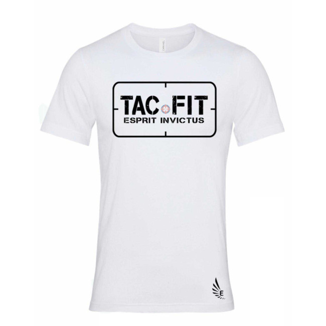 T-shirt Tac Fit Esprit Invictus Wit - Tactical Fit