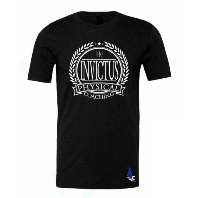 Tee-shirt Invictus Physical Coaching Noir - Tactical Fit