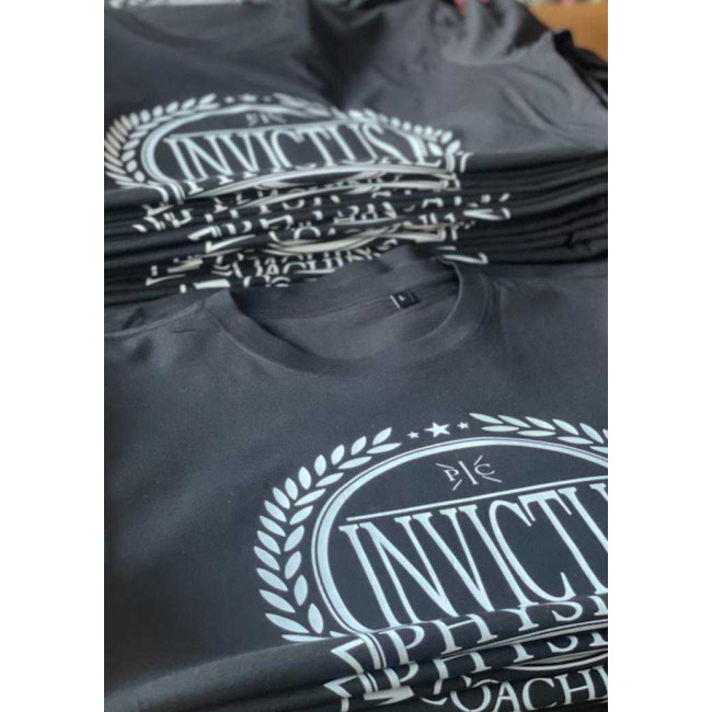 Tee-shirt Invictus Physical Coaching Noir - Tactical Fit