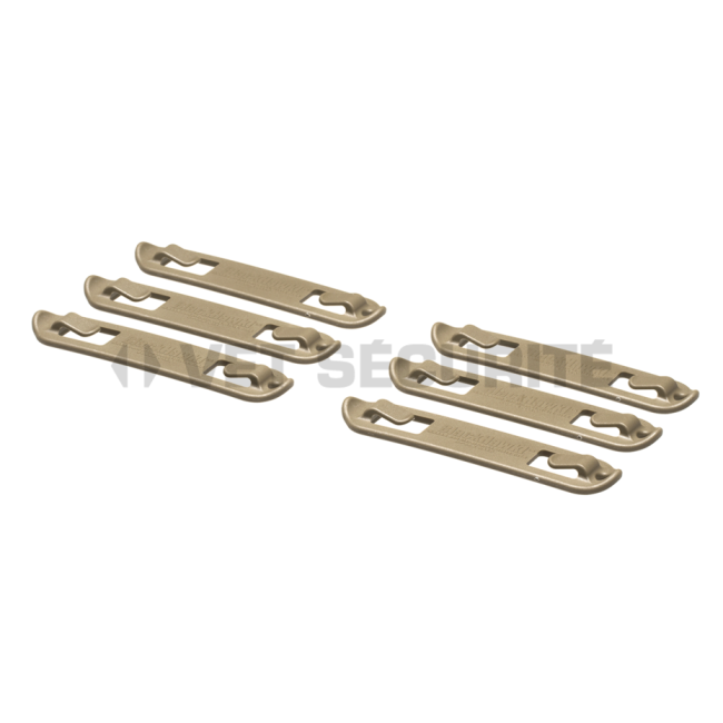 3 Inch Speed Clips 6stuks coyote - blackhawk