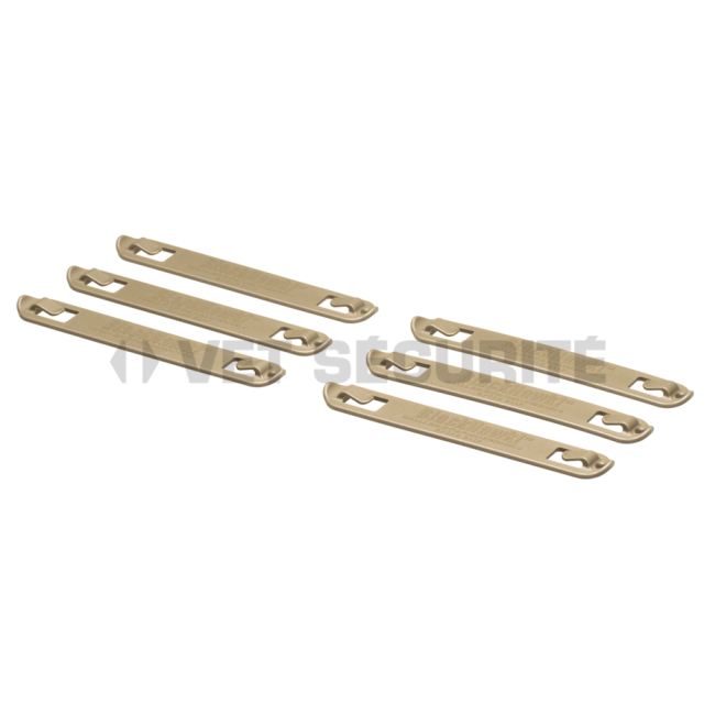 Snelheidsclips 5 inch 6 stuks coyote - blackhawk