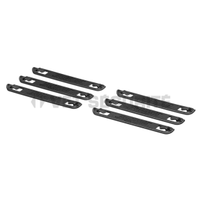 Snelheidsclips 5 inch 6 stuks Zwart - blackhawk
