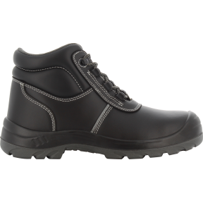 Chaussures de sécurité Noire Eos S3 ESD SRC en cuir mi-haute - SAFETY JOGGER INDUSTRIAL