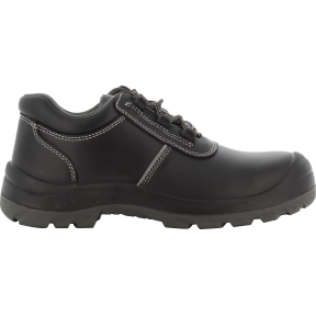 Niskie buty bezpieczeństwa S3 AURA CZARNE ze skóry ESD - SAFETY JOGGER INDUSTRIAL