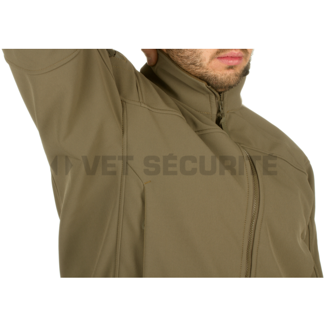 Softshell jas Audax coyote - Clawgear