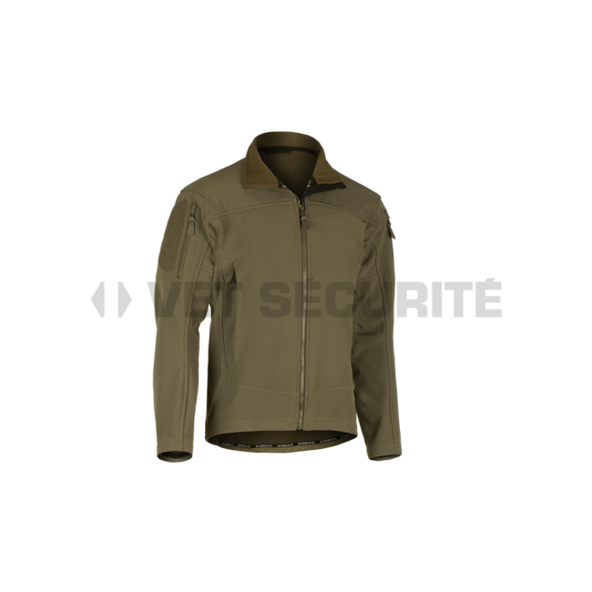 Softshell jas Audax olijfgroen - Clawgear