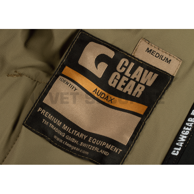 Kurtka softshell Audax oliwkowa - Clawgear