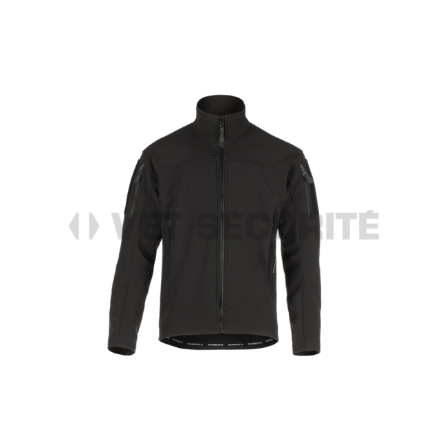 Audax softshell jas zwart - Clawgear