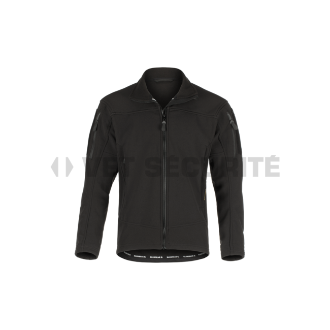 Kurtka softshell Audax czarna - Clawgear