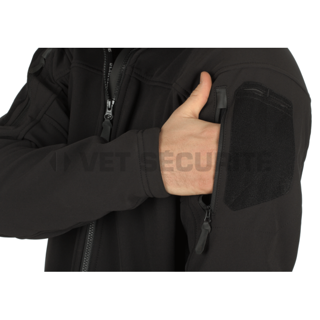 Kurtka softshell Audax czarna - Clawgear