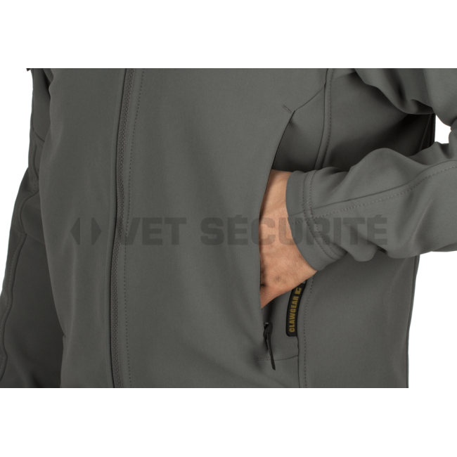 Kurtka softshell Audax szara - Clawgear