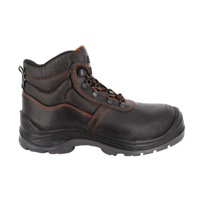 Chaussures hautes de sécurité en cuir ROMA S3 SRC noir - Singer Safety