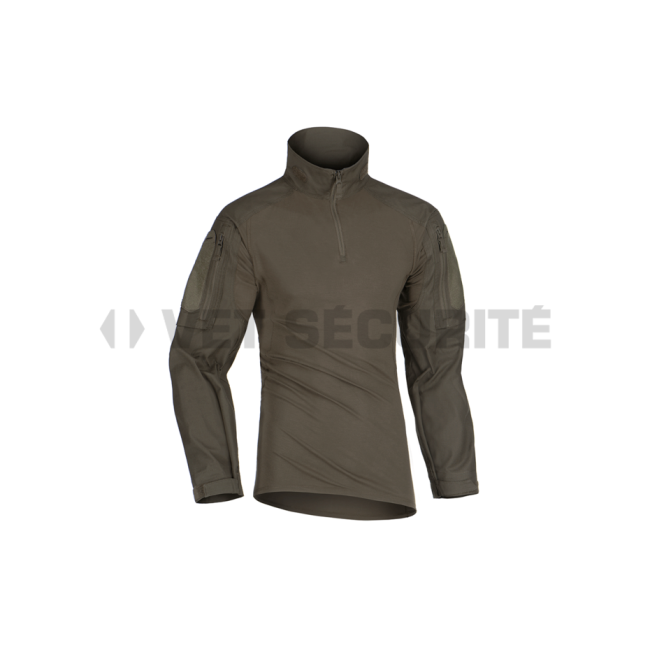 Chemise Operator Combat gris brun - Clawgear