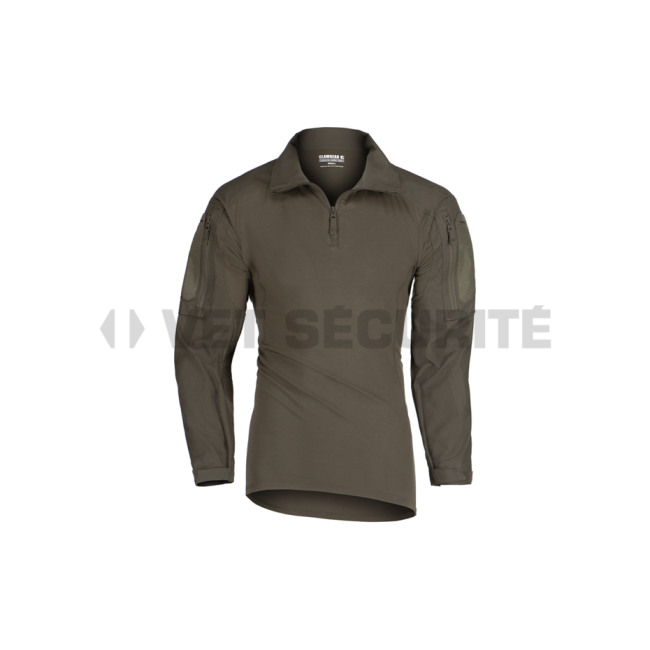 Chemise Operator Combat gris brun - Clawgear