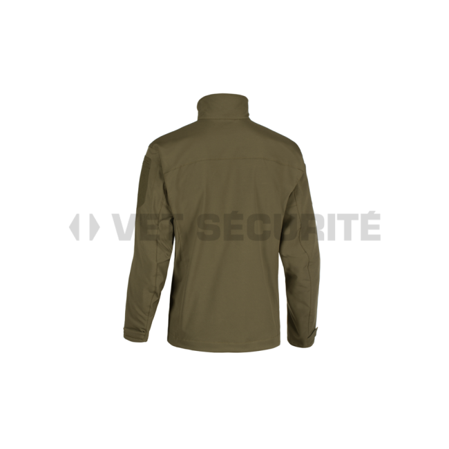Softshell jas Rapax grijs bruin - Clawgear