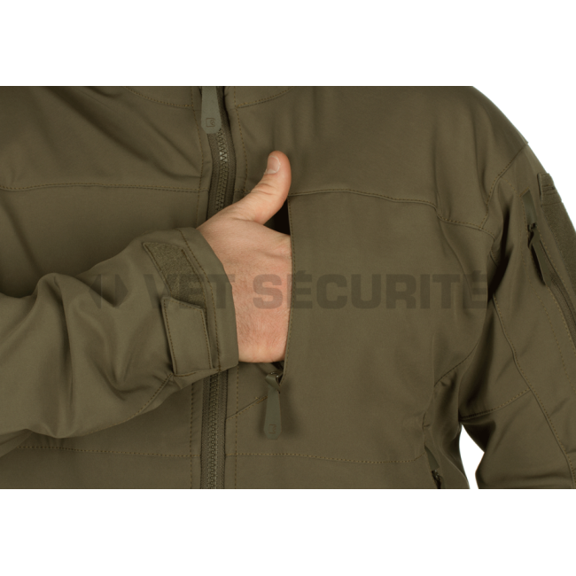 Veste softshell Rapax gris brun - Clawgear