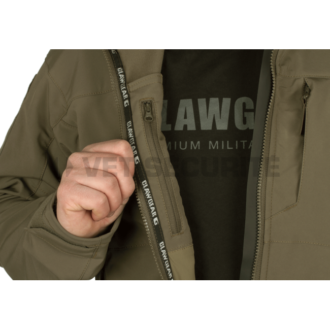 Veste softshell Rapax gris brun - Clawgear