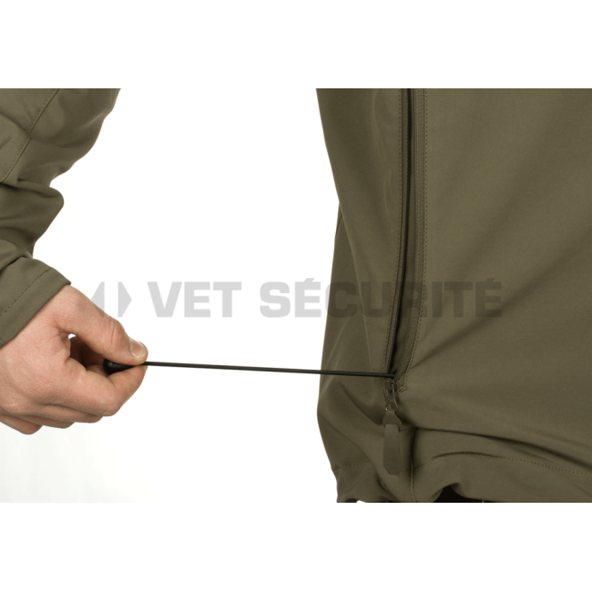 Veste softshell Rapax gris brun - Clawgear