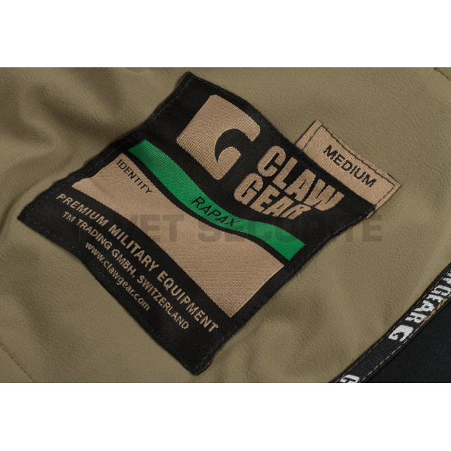 Softshell-Jacke Rapax graubraun - Clawgear
