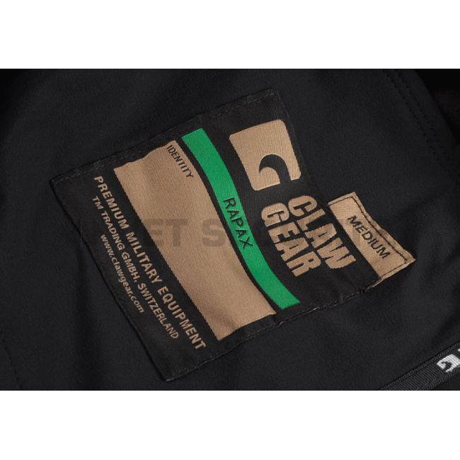 Veste softshell Rapax noir - Clawgear