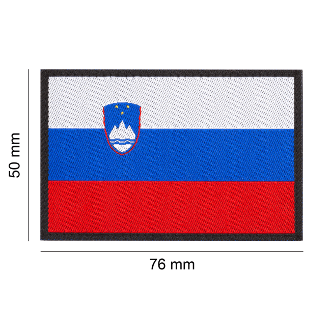 Gewebter Patch Slowenien Flagge - Clawgear