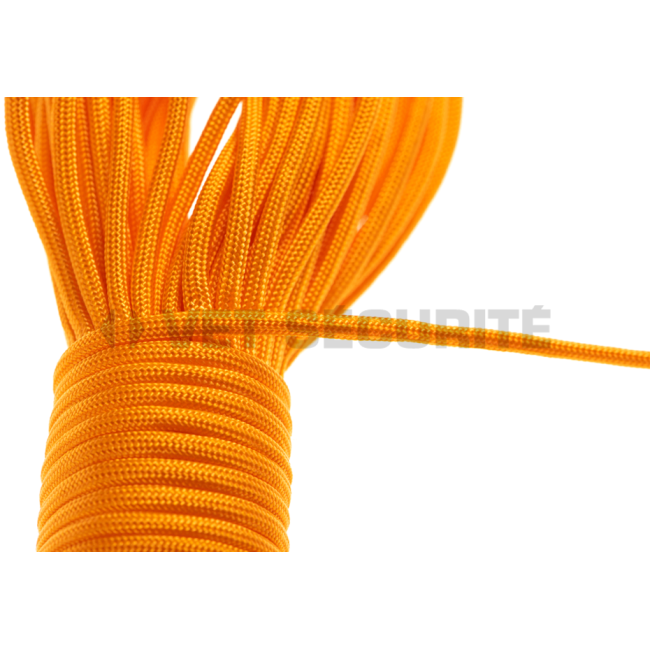 Paracord Type III 550 20 m pomarańczowy - Clawgear