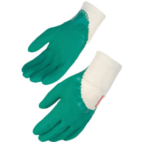 Latex gecoate beschermingshandschoenen 3/4 groen - Singer Safety