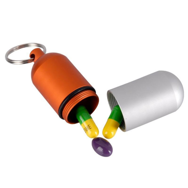 Wasserdichte Kapsel (L: 25 x 88 mm) Orange - Munkees