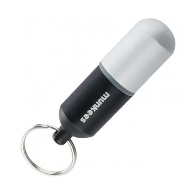 Waterdichte capsule (L : 25 x 88 mm) Zwart - Munkees