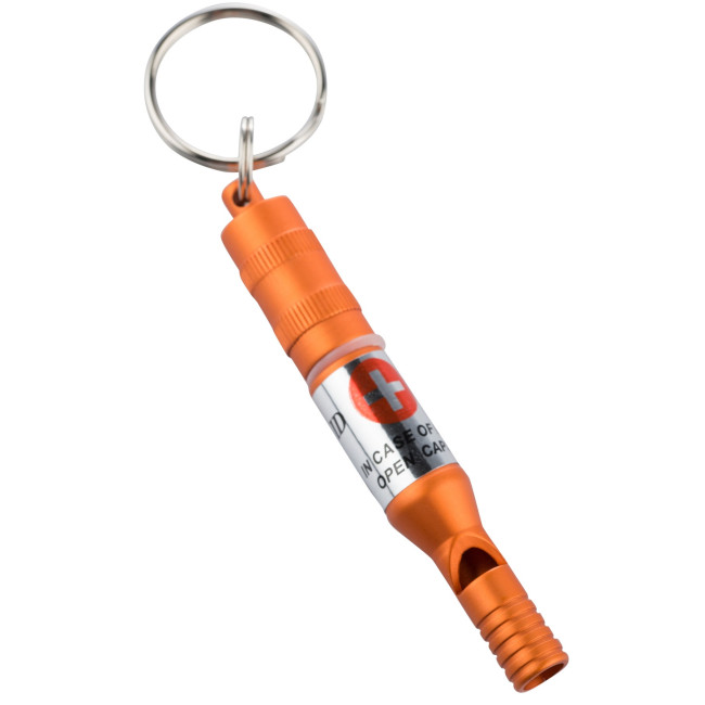 Sifflet de secours capsule résistante à l'eau Orange - Munkees