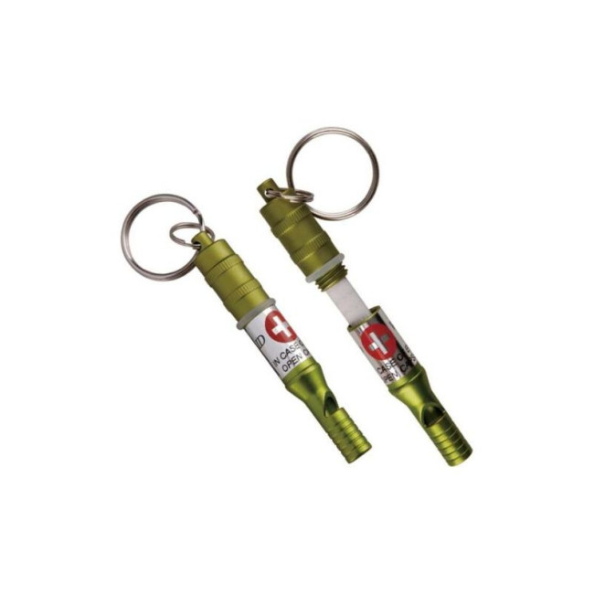 Sifflet de secours capsule résistante à l'eau Vert - Munkees