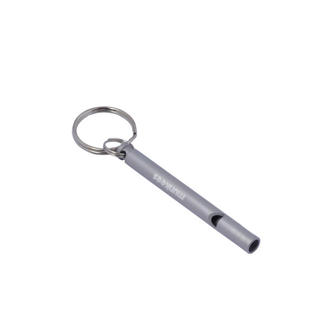 Cienki gwizdek aluminiowy 70 mm Szary - Munkees