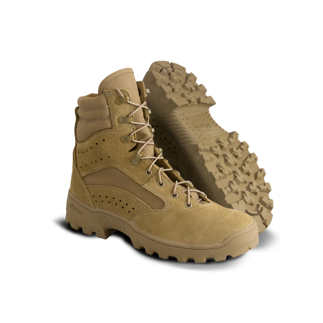 Hoge schoenen Chauffer 8" Heat Hot Weather coyote - Altama