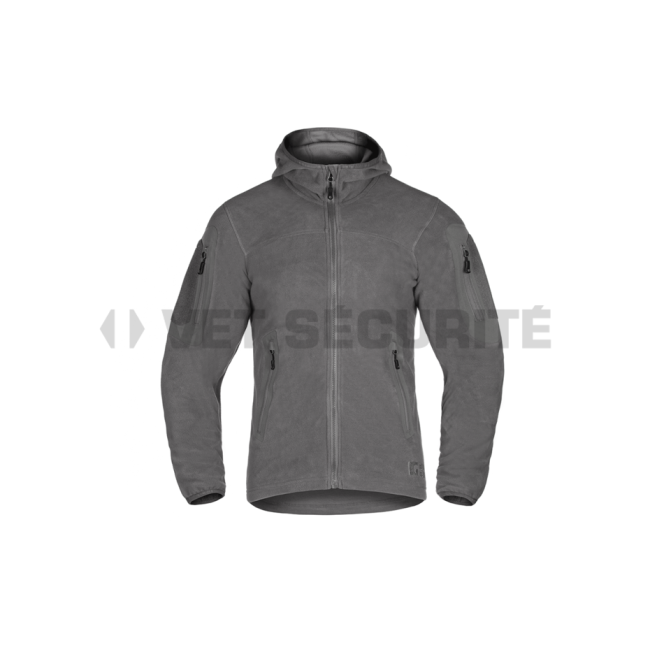 Veste à capuche Aviceda Mk.II Fleece gris - Clawgear