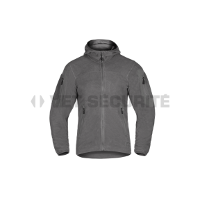 Kapuzenjacke Aviceda Mk.II Fleece grau - Clawgear