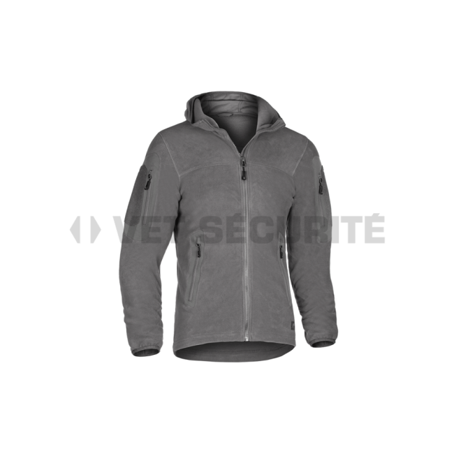 Veste à capuche Aviceda Mk.II Fleece gris - Clawgear