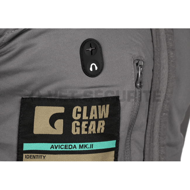 Veste à capuche Aviceda Mk.II Fleece gris - Clawgear