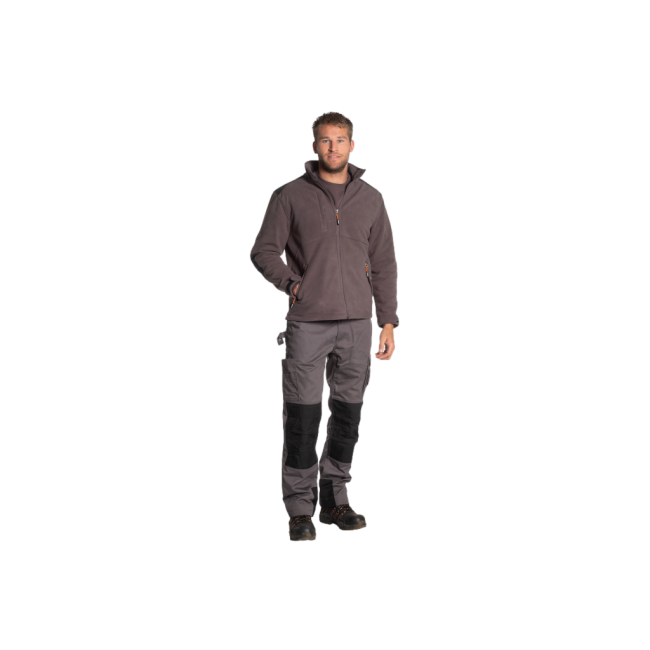 Waterafstotende werkbroek TITAN Grijs/Zwart - Herock