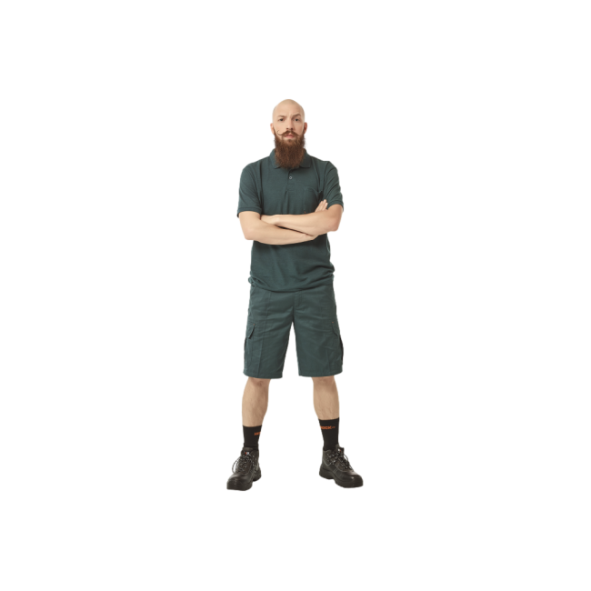 Werkbermuda TYRUS Groen - Herock