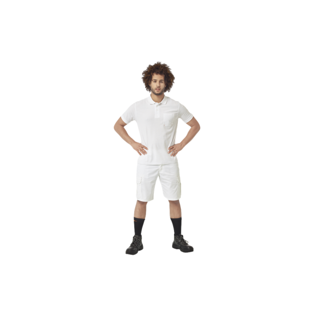 Werkbermuda TYRUS Wit - Herock