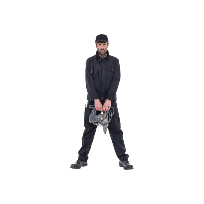 Werkbroek Thor Zwart - Herock