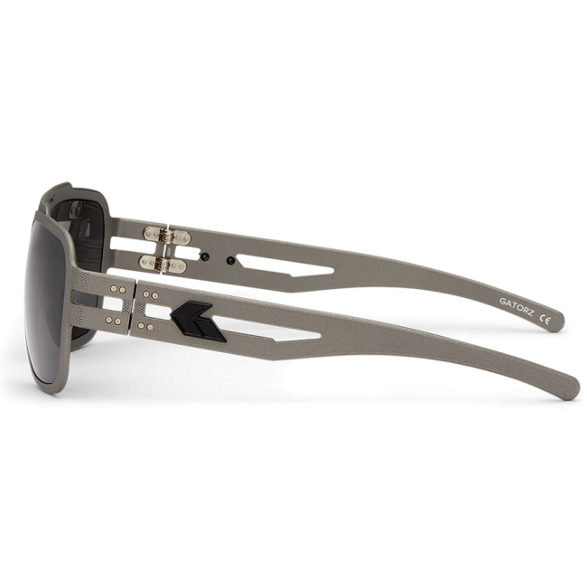Lunettes Stark Matte Blackout avec verres polarisés fumé - Gatorz