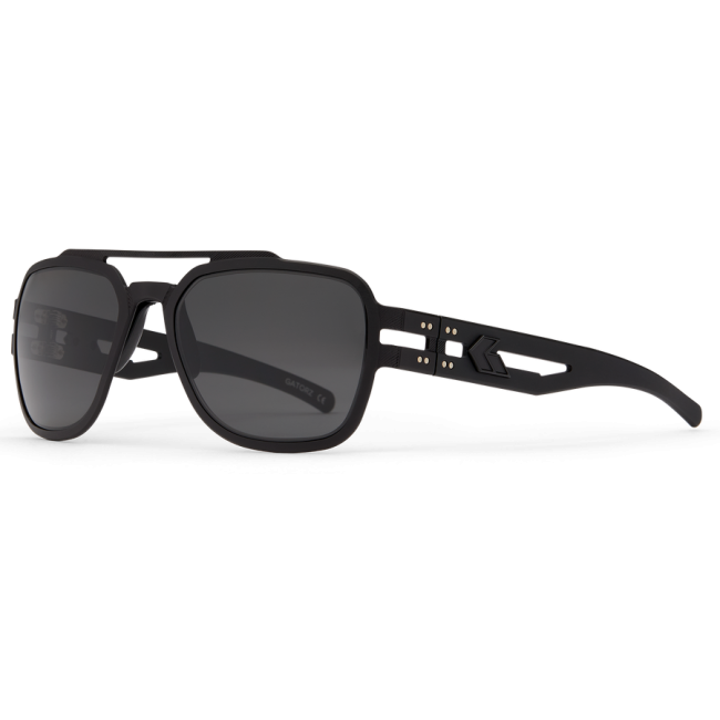Lunettes Stark Matte Blackout avec verres polarisés noir - Gatorz