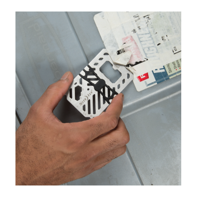 Multifunktions-Kartenwerkzeug Financial Tool Multi-tool Wallet grau - Nite Ize