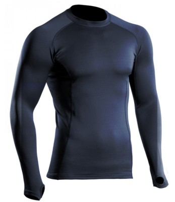 Tee-shirt Thermo Performer bleu marine niveau 2 - A10 Equipement by TOE